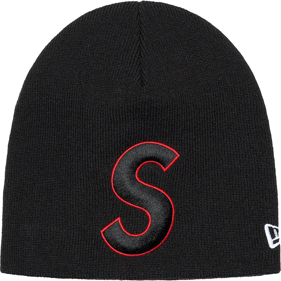 Black Supreme New Era® S Logo Beanie Hats | Supreme 479NB